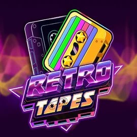 Retro Tapes slot logo by Push Gaming at 888starz Casino
